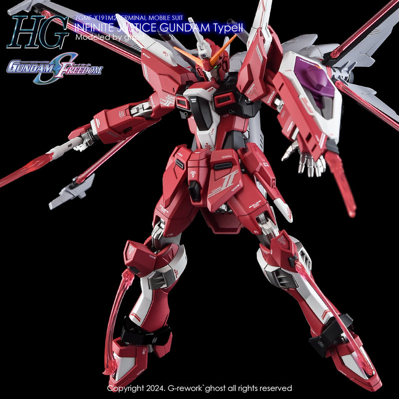 G-Rework Decal - HGCE ZGMF-X191M2 Infinite Justice Gundam Type II Use