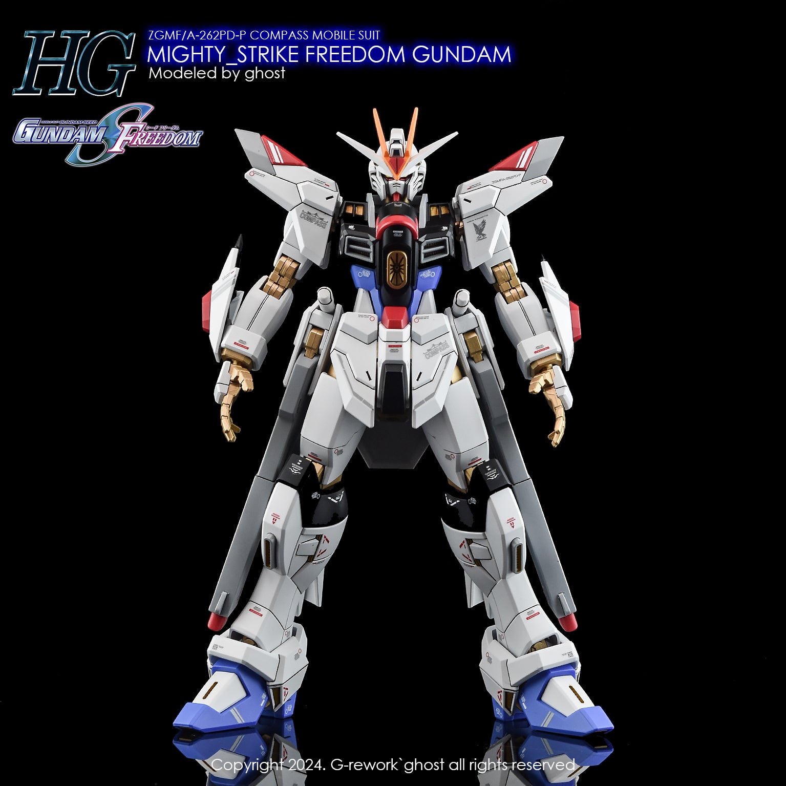 G-Rework Decal - HGCE ZGMF/A-262PD-P MIghty Strike Freedom Gundam