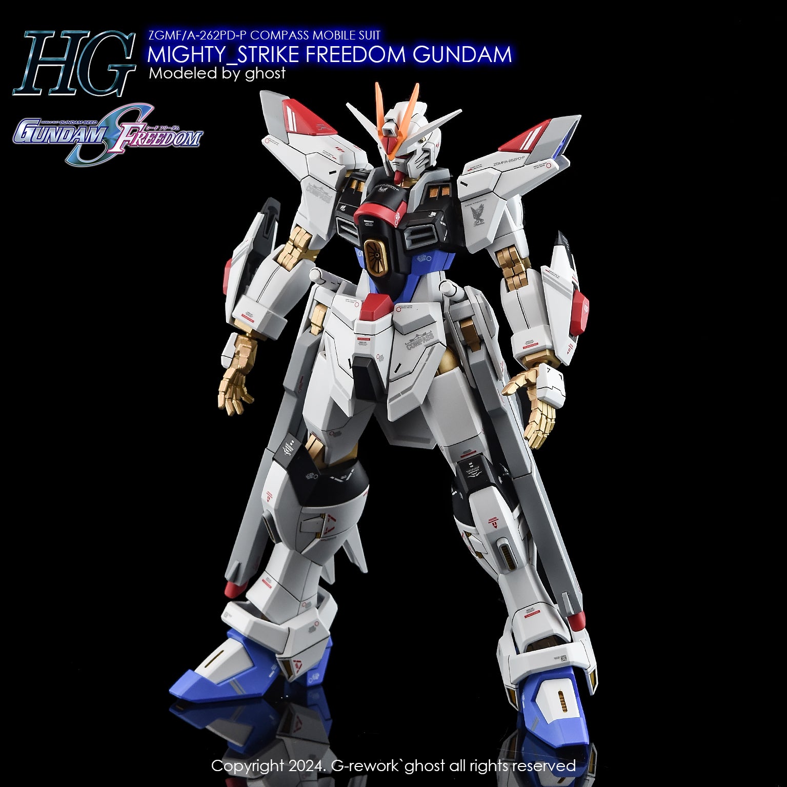 G-Rework Decal - HGCE ZGMF/A-262PD-P MIghty Strike Freedom Gundam