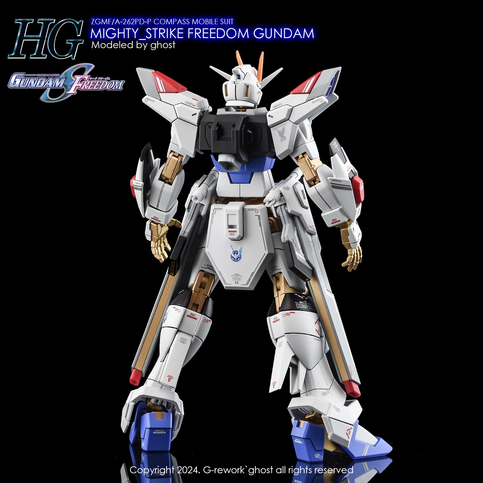 G-Rework Decal - HGCE ZGMF/A-262PD-P MIghty Strike Freedom Gundam