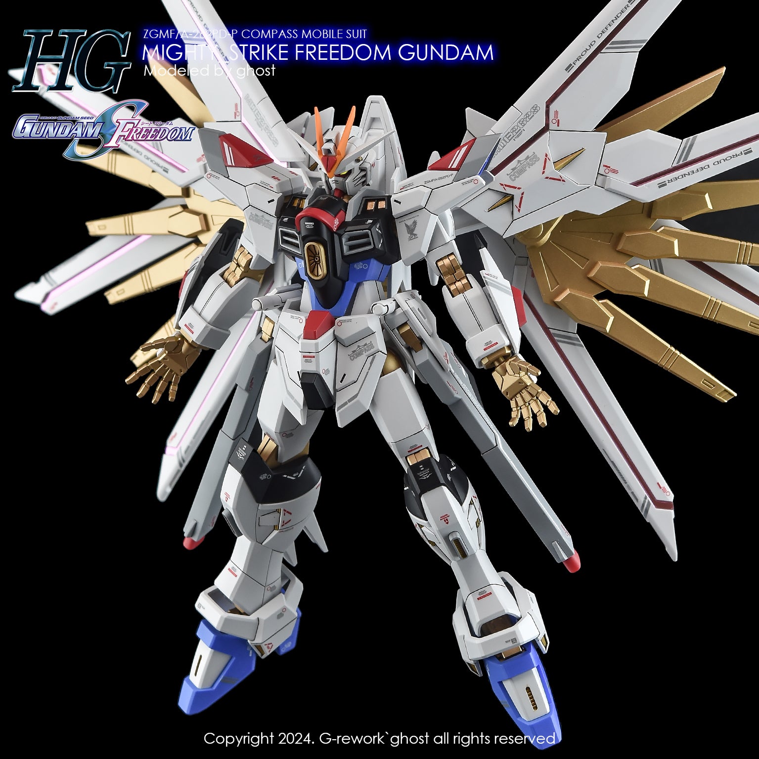 G-Rework Decal - HGCE ZGMF/A-262PD-P MIghty Strike Freedom Gundam