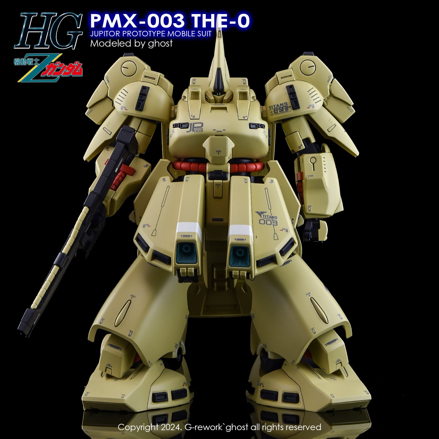 G-Rework Decal - HGUC PMX-003 The O Use - Argama Hobby - Vaughan