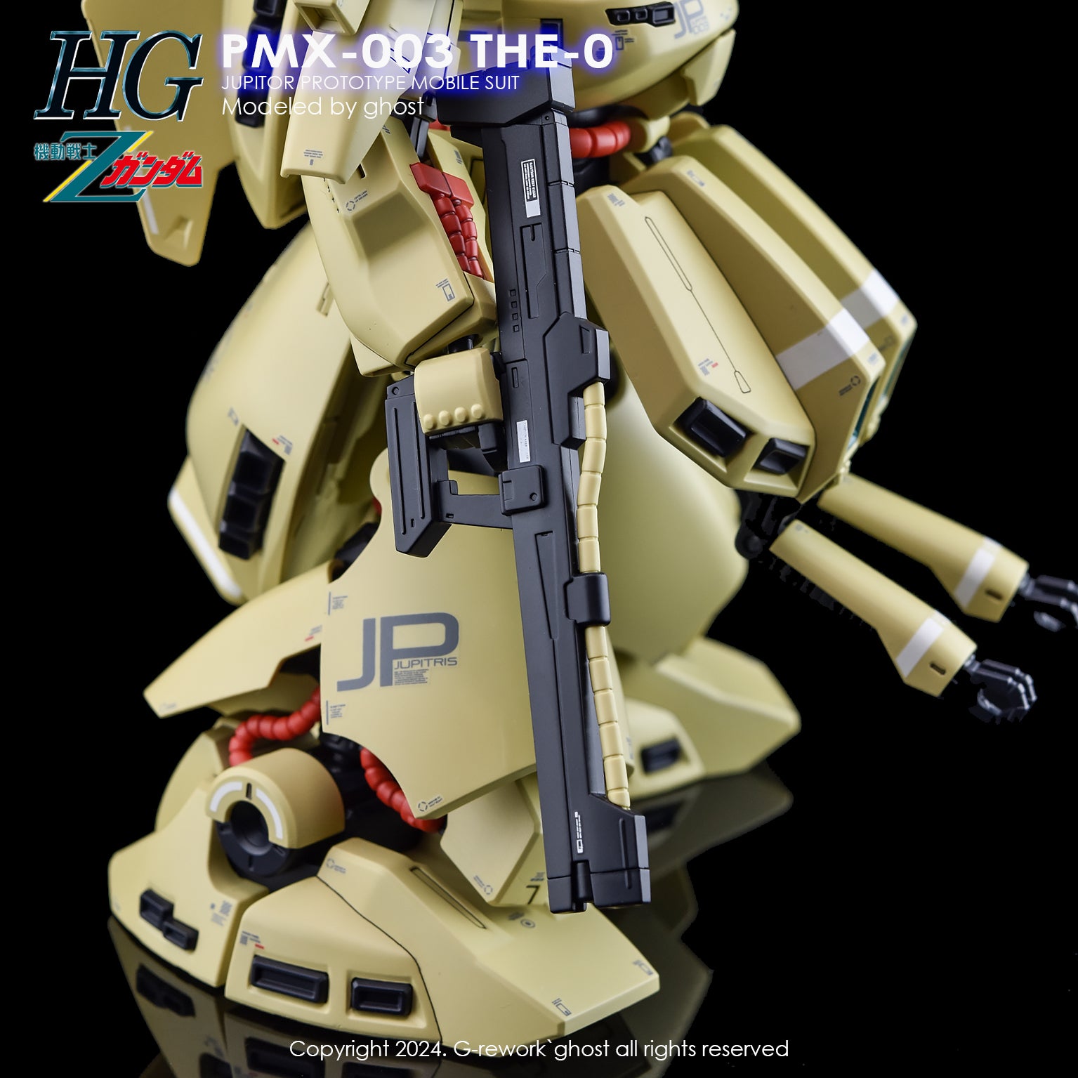 G-Rework Decal - HGUC PMX-003 The O Use - Argama Hobby - Vaughan