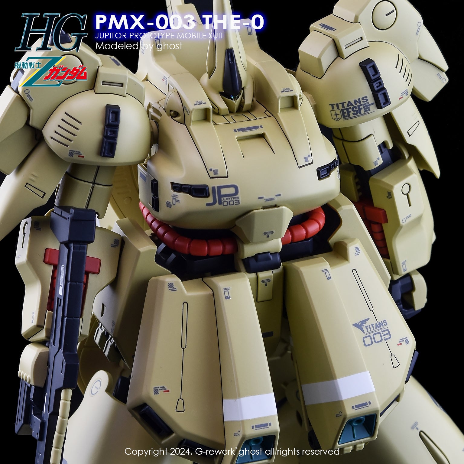 G-Rework Decal - HGUC PMX-003 The O Use - Argama Hobby - Vaughan