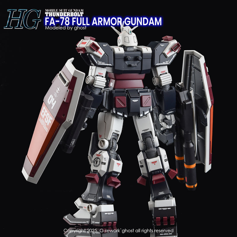 G-Rework Decal - HGTB FA-78 Full Armor Gundam (Thunderbolt Ver.) Use