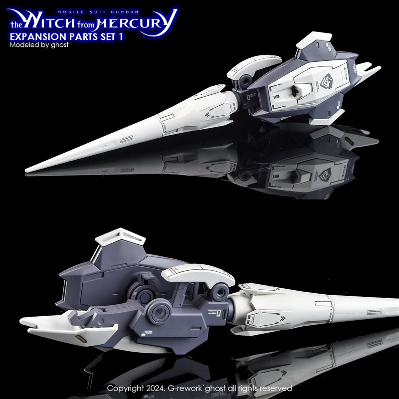 G-Rework Decal - HG Witch from Mercury Expansion Parts Set 1 Use