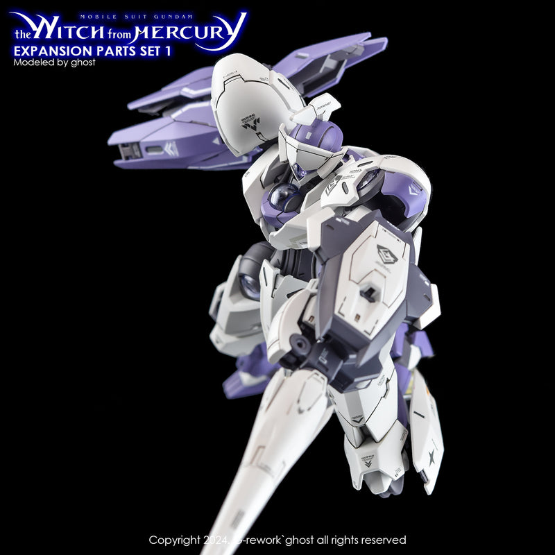 G-Rework Decal - HG Witch from Mercury Expansion Parts Set 1 Use