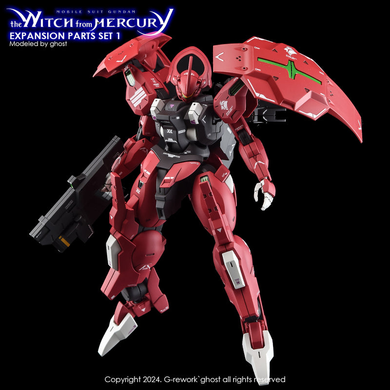 G-Rework Decal - HG Witch from Mercury Expansion Parts Set 1 Use