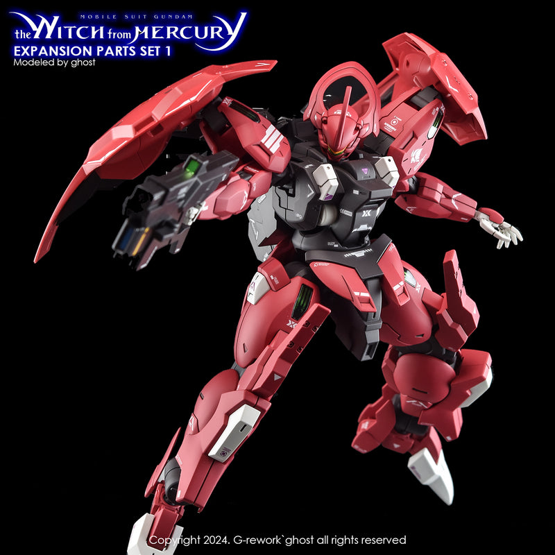 G-Rework Decal - HG Witch from Mercury Expansion Parts Set 1 Use