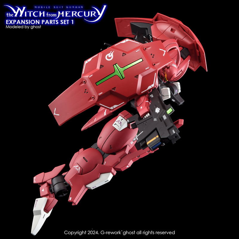 G-Rework Decal - HG Witch from Mercury Expansion Parts Set 1 Use