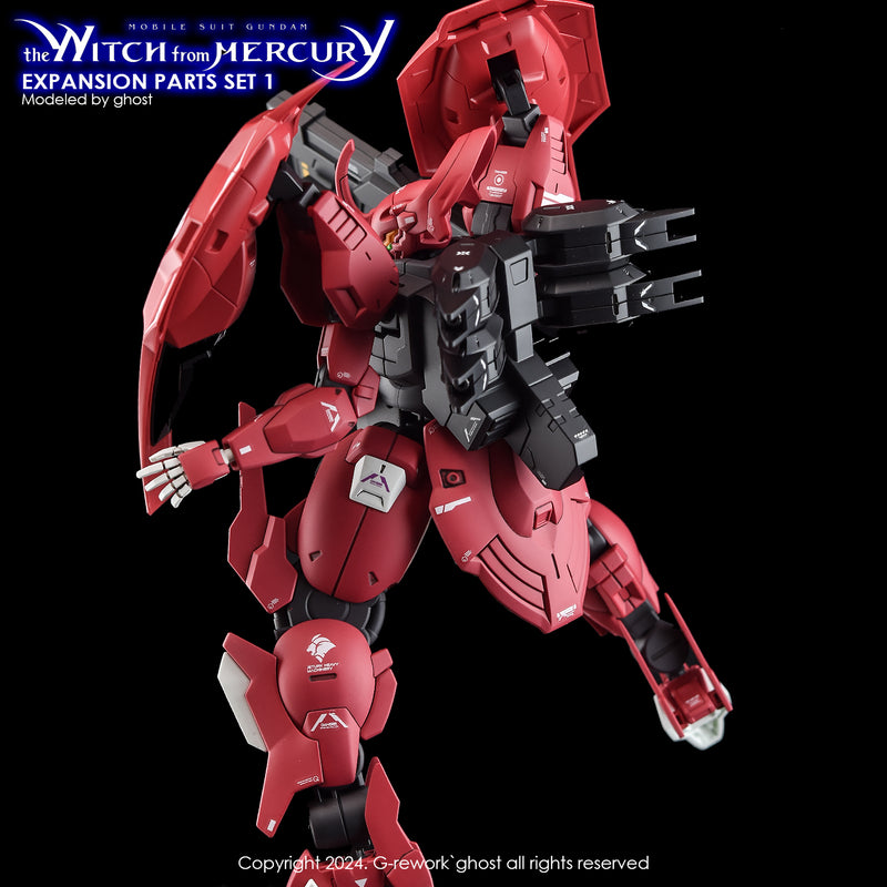 G-Rework Decal - HG Witch from Mercury Expansion Parts Set 1 Use