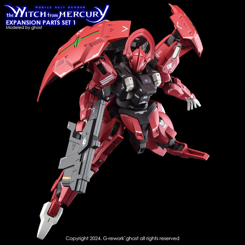 G-Rework Decal - HG Witch from Mercury Expansion Parts Set 1 Use