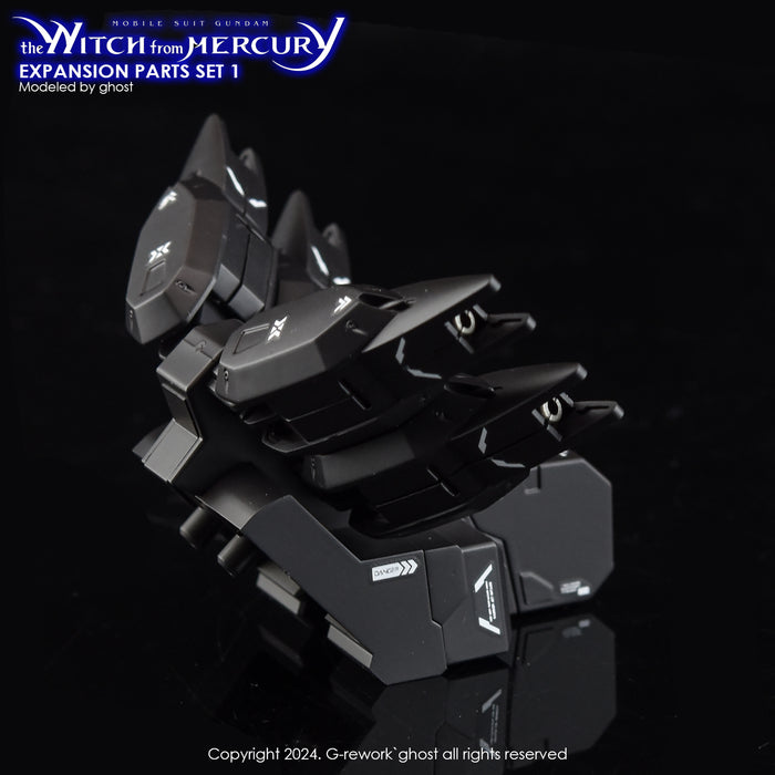 G-Rework Decal - HG Witch from Mercury Expansion Parts Set 1 Use