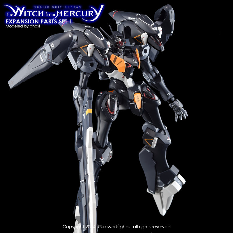 G-Rework Decal - HG Witch from Mercury Expansion Parts Set 1 Use