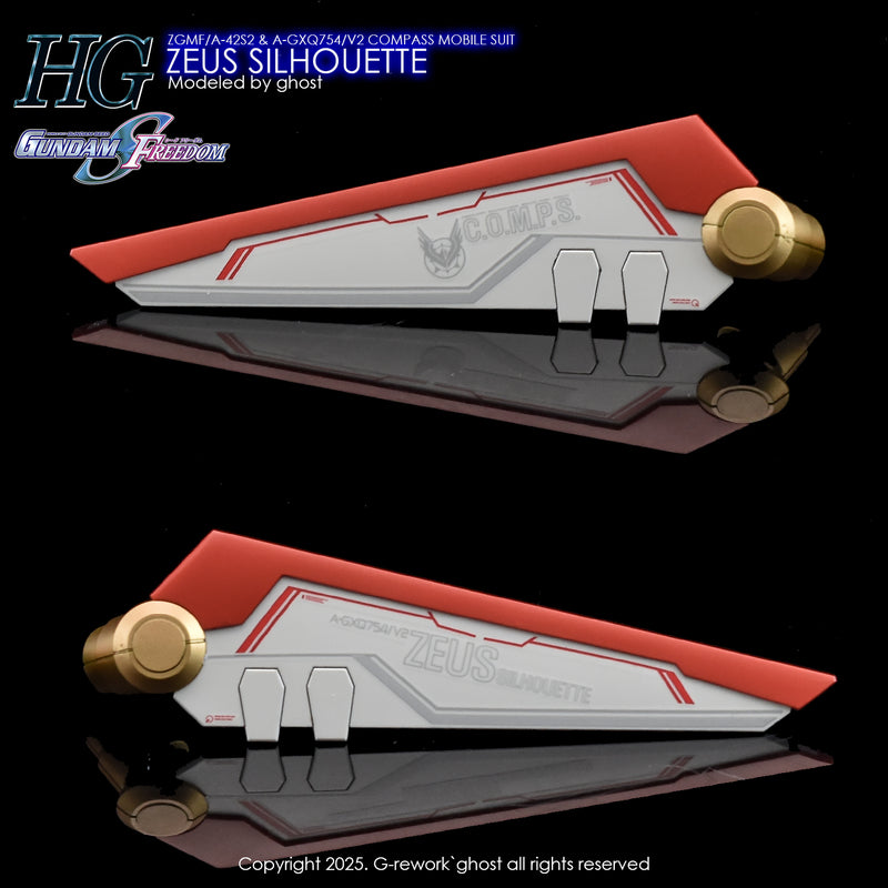 G-Rework Decal - HGCE A-GXQ754/V2 Zeus Silhouette Use