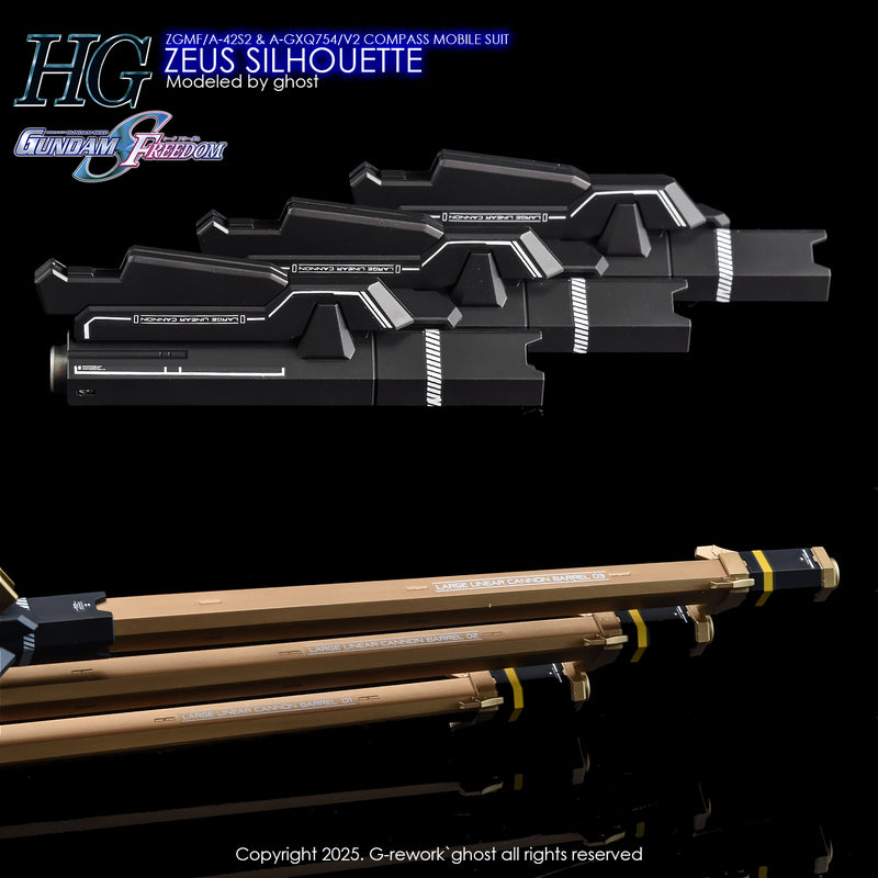 G-Rework Decal - HGCE A-GXQ754/V2 Zeus Silhouette Use