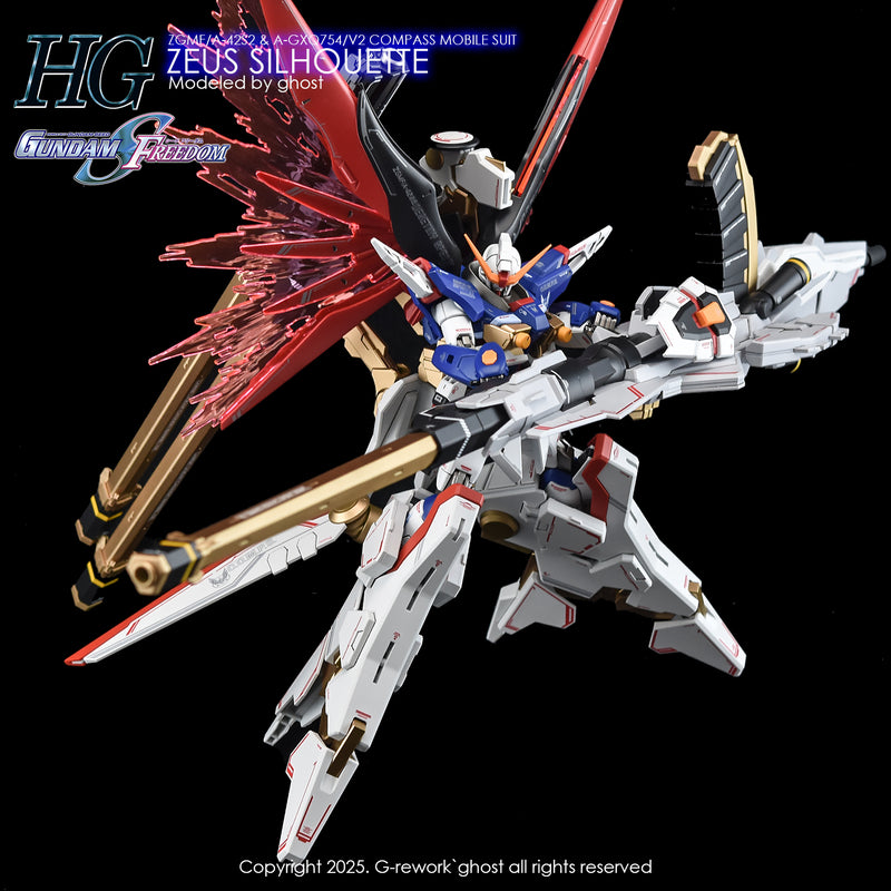 G-Rework Decal - HGCE A-GXQ754/V2 Zeus Silhouette Use