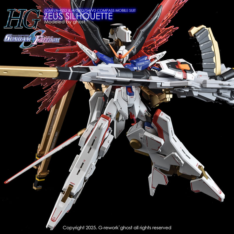 G-Rework Decal - HGCE A-GXQ754/V2 Zeus Silhouette Use