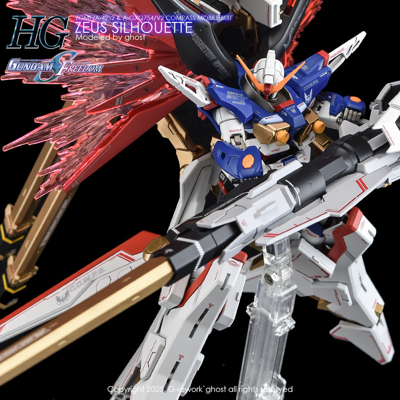 G-Rework Decal - HGCE A-GXQ754/V2 Zeus Silhouette Use