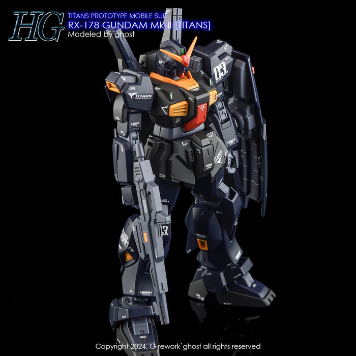 G-Rework Decal - HGUC RX-178 Gundam Mk-II Titans Revive Use