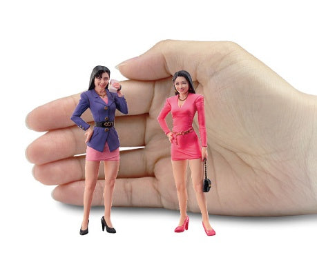 1/24 Master Craftsmanship Takumi 80's Bubbly Girl Figures (Hasegawa Figure Collection FC01)