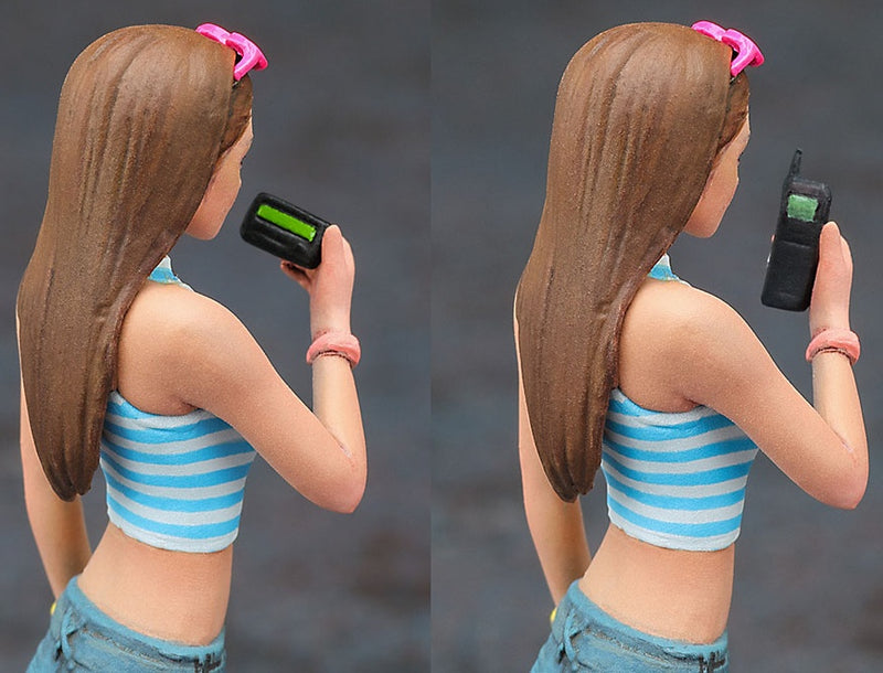 1/24 Master Craftsmanship Takumi 90's Platform Boots Girls Figures (Hasegawa Figure Collection FC02)