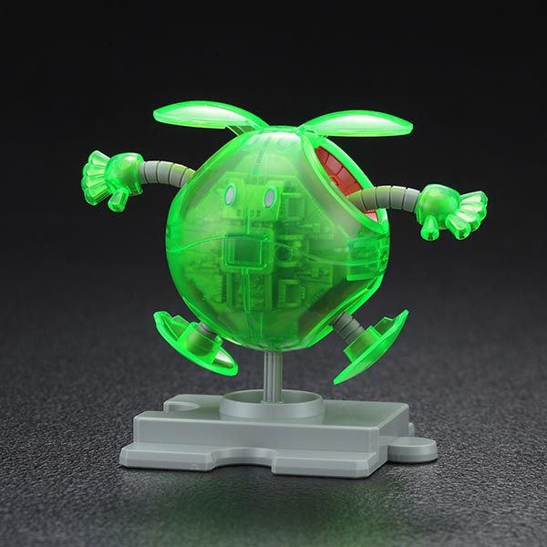 Gundam Base Limited Haropla Haro Basic Green (Clear Color)