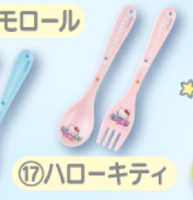 Sanrio Kuji - Sanrio Character Award  - 17 Hello Kitty Cutlery