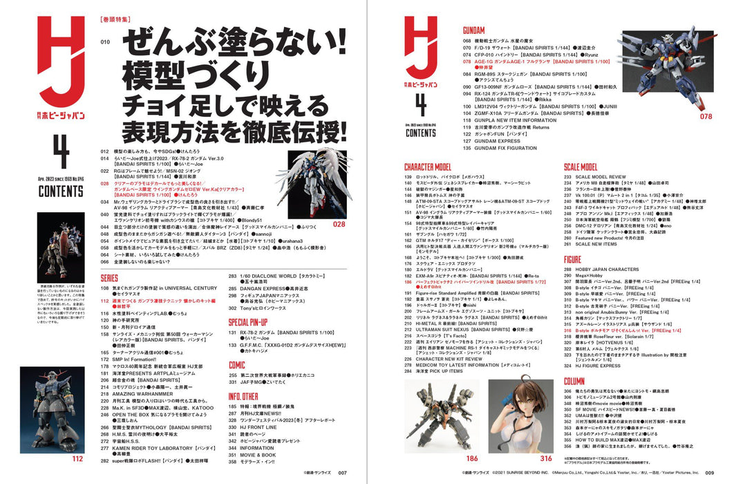 Monthly Magazine Hobby Japan 2023.04