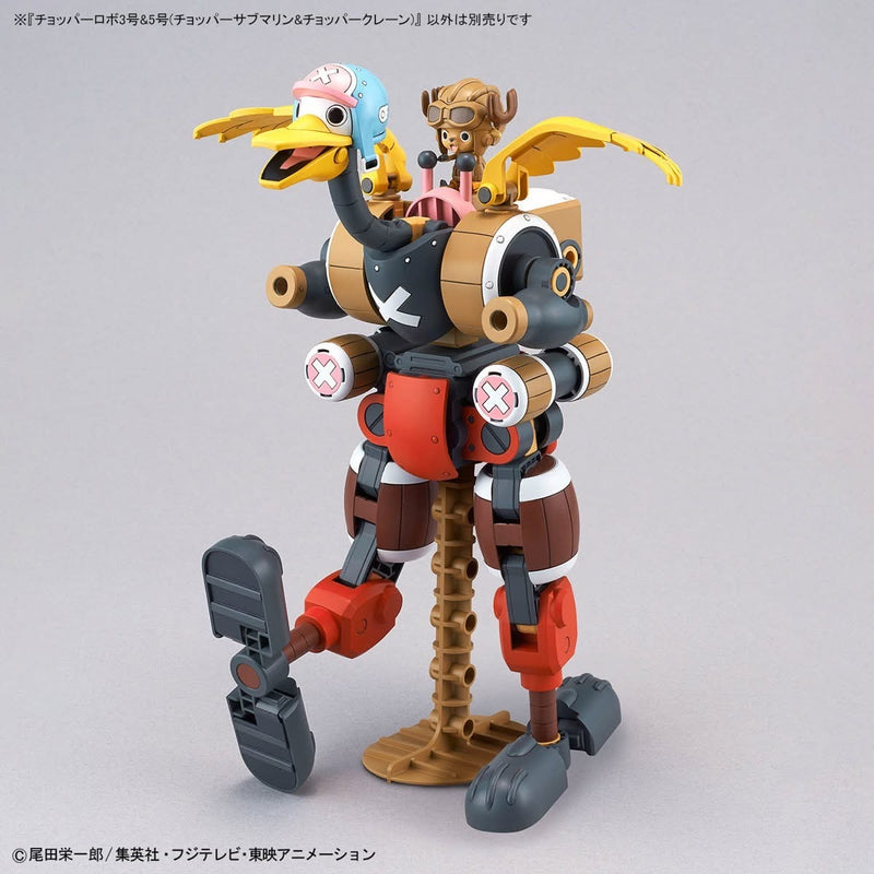 One Piece Chopper Robo No.3 & No.5 (Chopper Submarine & Chopper Crane)