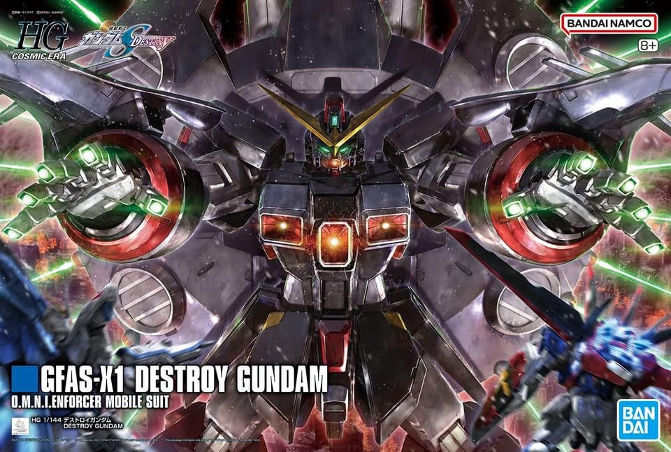 [Pre-order, ETA 2024 Q3] High Grade (HG) 1/44 HG Gundam Seed Destiny Destroy Gundam