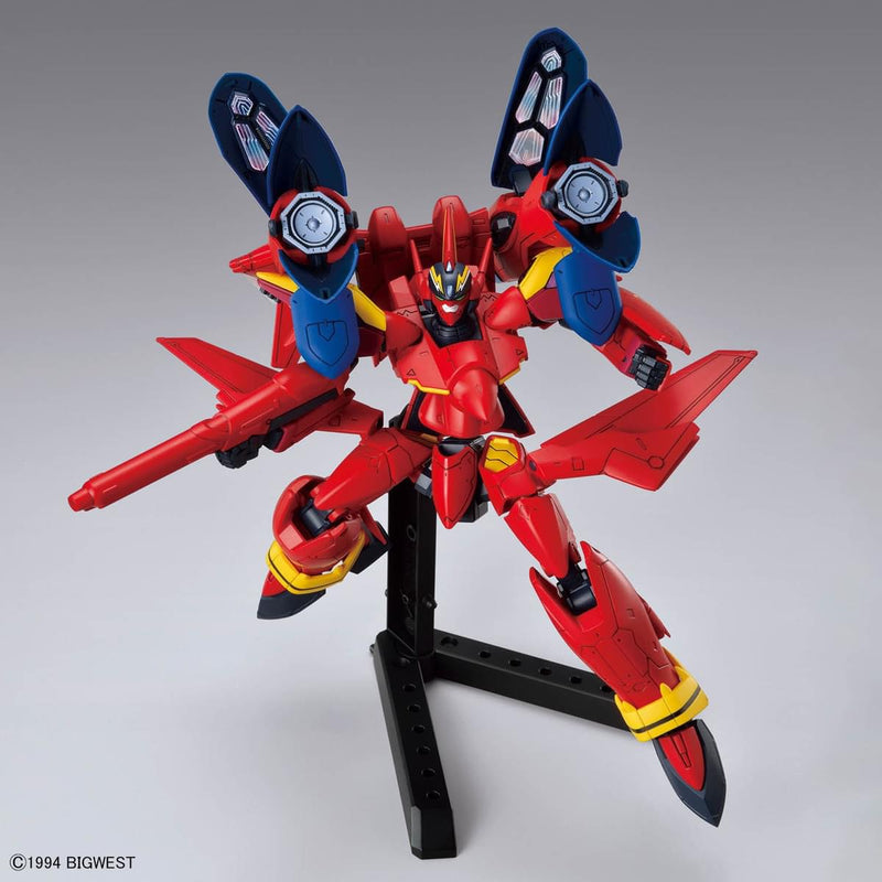 High Grade (HG) Macross 7 1/100 VF-19 CUSTOM FIRE VALKYRIE WITH SOUND BOOSTER