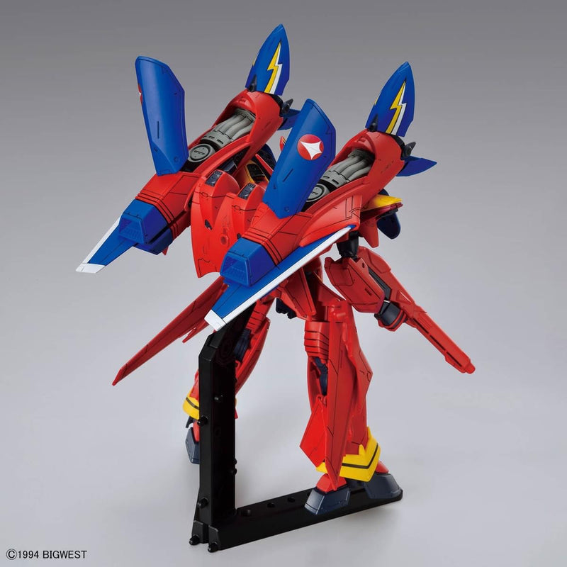 High Grade (HG) Macross 7 1/100 VF-19 CUSTOM FIRE VALKYRIE WITH SOUND BOOSTER