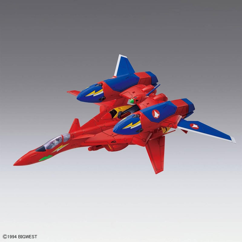 High Grade (HG) Macross 7 1/100 VF-19 CUSTOM FIRE VALKYRIE WITH SOUND BOOSTER