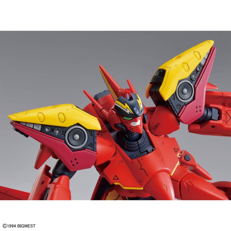 High Grade (HG) Macross 7 1/100 VF-19 CUSTOM FIRE VALKYRIE WITH SOUND BOOSTER