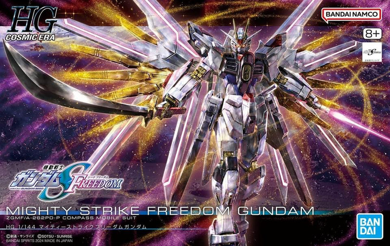 High Grade (HG) HGCE 1/144 ZGMF/A-262PD-P Gundam Seed Freedom Mighty Strike Freedom Gundam