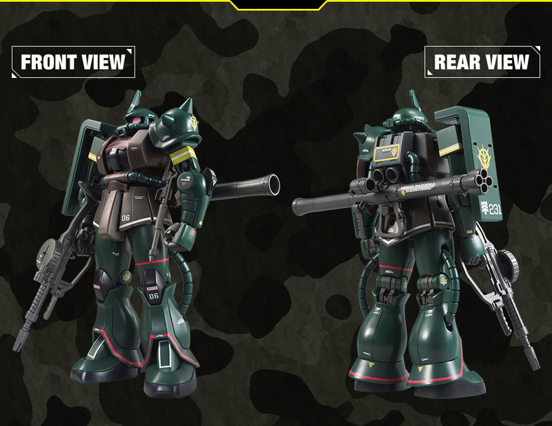 Gundam Base Limited High Grade (HG) HGUC 1/144 MS-06 Zaku II (21st CENTURY REAL TYPE Ver.)