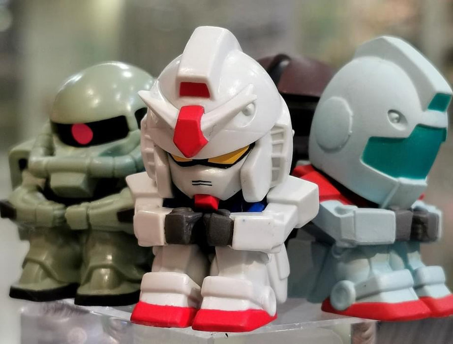 Gashapon - Mobile Suit Gundam - Machibouke/Waiting (まちぼうけ) (Full Set of 4)