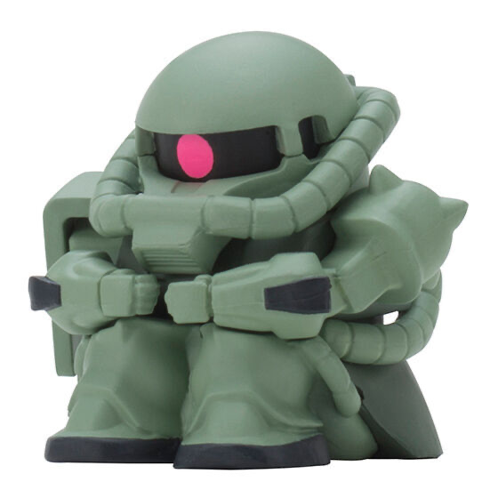 Gashapon - Mobile Suit Gundam - Machibouke/Waiting (まちぼうけ) (Full Set of 4)