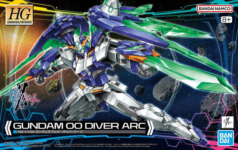 High Grade (HG) HG Build Metaverse Gundam 00 Diver Arc