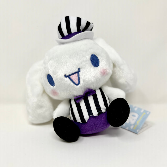 FuRyu Plush - Sanrio - Cinnamoroll - 20th Anniversary Stripe Suit Mascot (Purple)