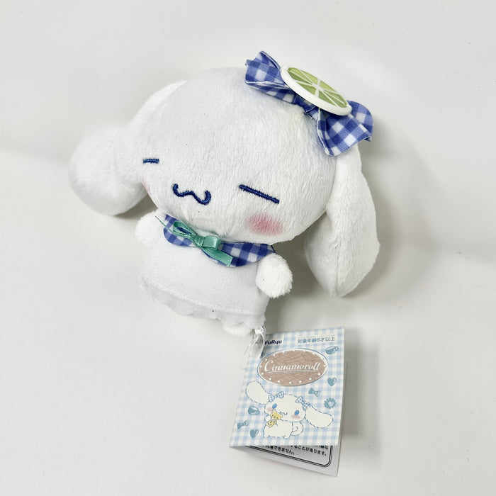 FuRyu Plush - Sanrio - Cinnamoroll - Fruit Gingham Mascot (Blue)