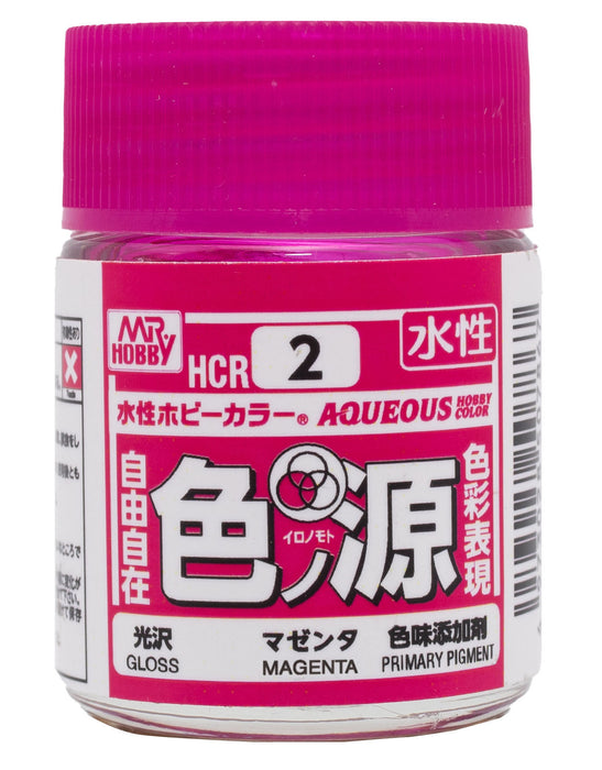 Mr.Hobby Aqueous Ironomoto Primary Color Pigments HCR2 - Magenta