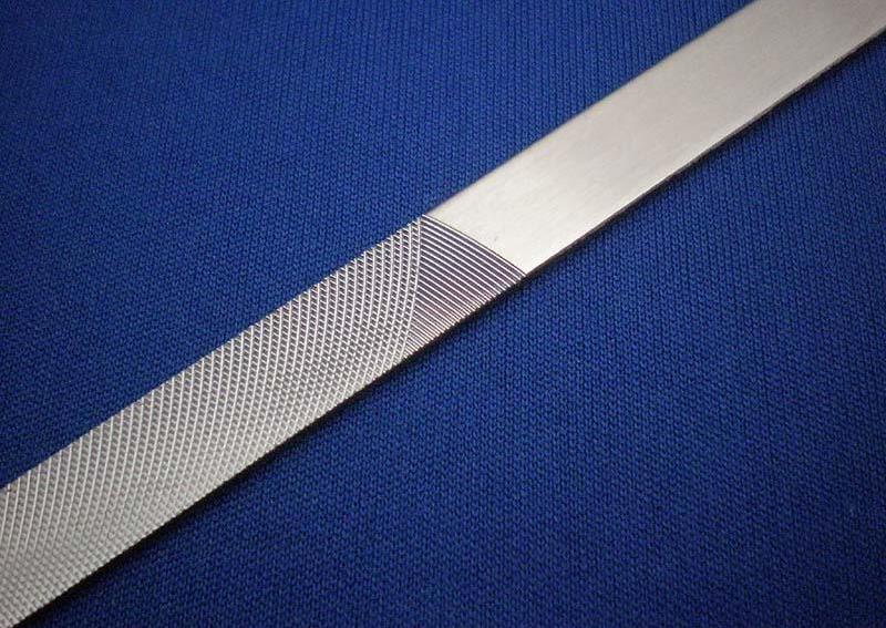 Shimomura Alec (職人堅気) Shineblade Stainless Steel File for Resin W6 - Grit #400 & #1000 (K229)