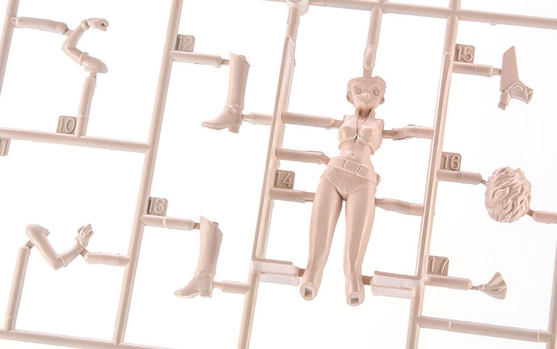 Dirty Pair 1/20 Kei & Yuri w/ 1/300 Lovely Angel