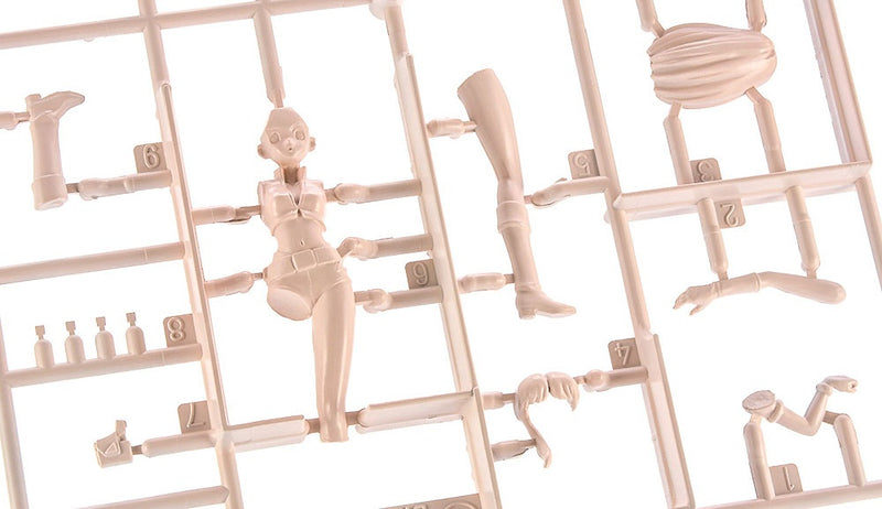 Dirty Pair 1/20 Kei & Yuri w/ 1/300 Lovely Angel