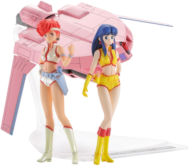 Dirty Pair 1/20 Kei & Yuri w/ 1/300 Lovely Angel