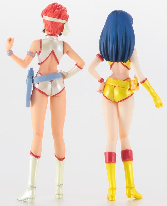 Dirty Pair 1/20 Kei & Yuri w/ 1/300 Lovely Angel