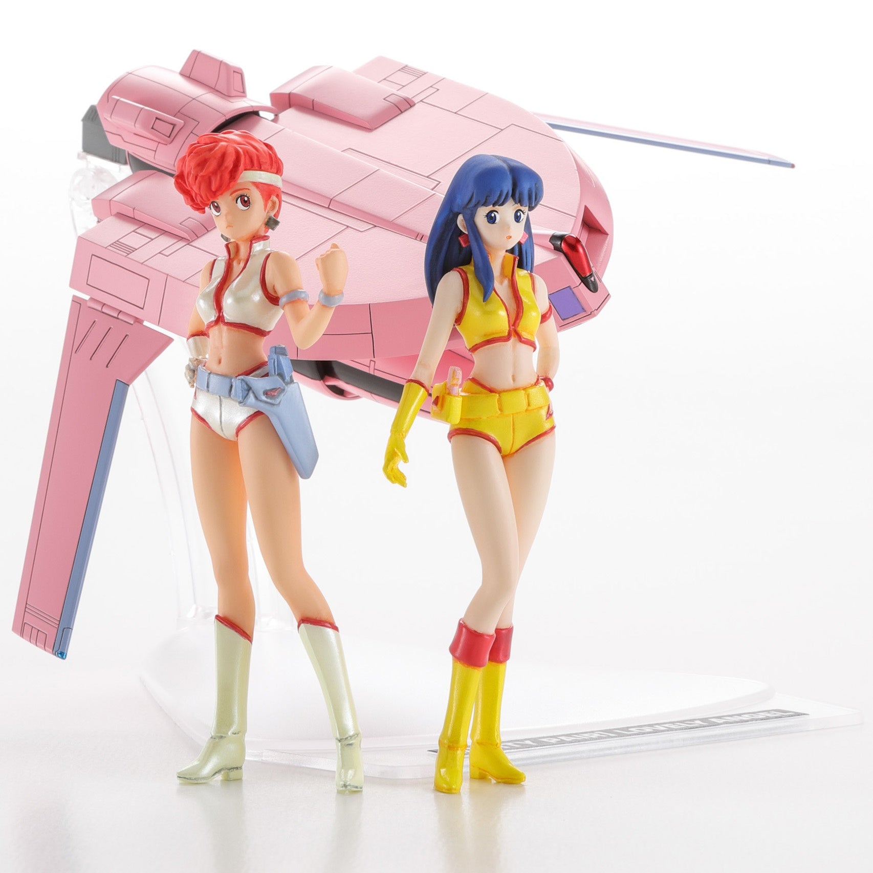 Yuri ② Hasegawa Dirty Pair 1/20 Kei & Yuri w/ 1/300 Lovely Angel