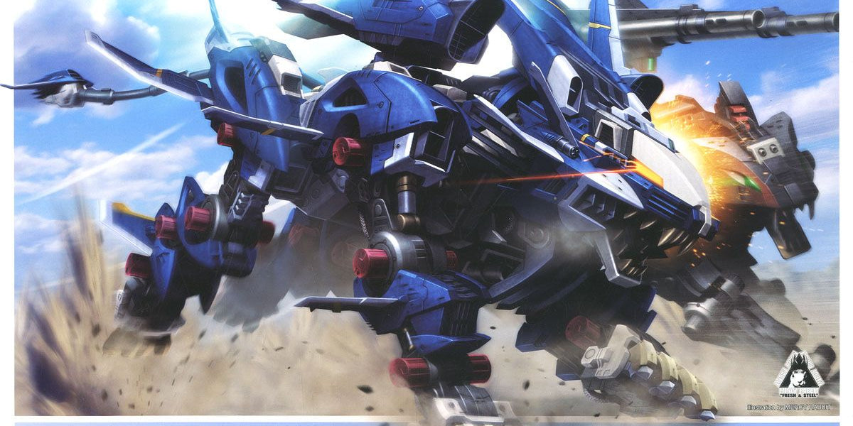 Kotobukiya Highend Master Model (HMM) 1/72 Zoids RZ-041 LIGER ZERO